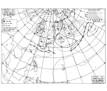 【FSAS24/FSAS48】アジア地上 24/48時間天気図の見方